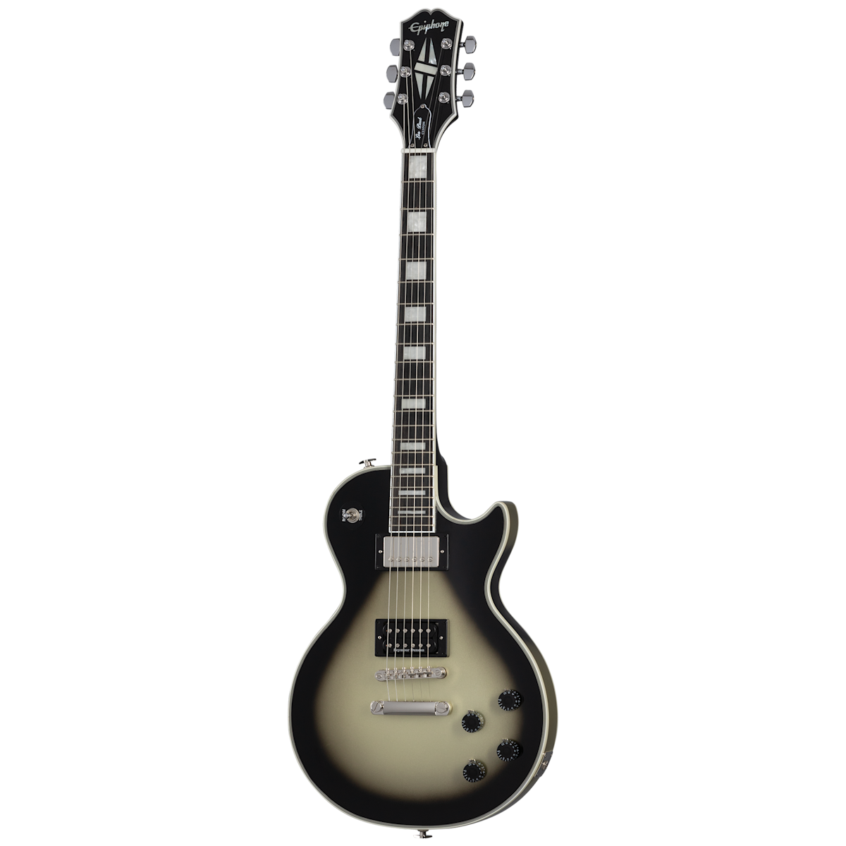 Epiphone Adam Jones Les Paul Custom Art Collection Electric Guitar - Mark Ryden's "Veil Of Bees", Antique Silverburst