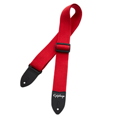 Epiphone AEST-CTRD Cotton Guitar Strap - Red