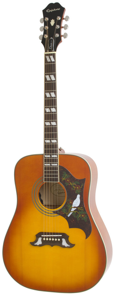 Epiphone Dove Studio Semi Acoustic Guitar EEDVVBNH1 - Violinburst