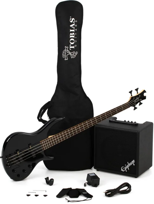Epiphone Toby Bass Performance Pack - Ebony