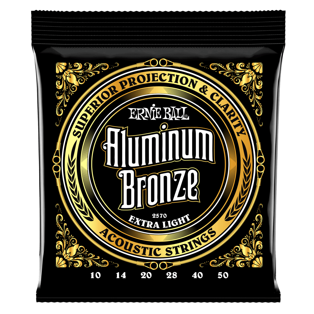 Ernie Ball Aluminum Bronze Acoustic Guitar Strings ( Multiple Gauges )