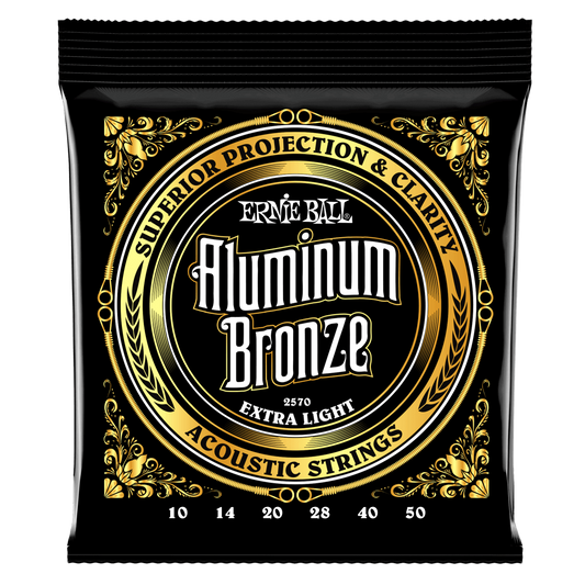 Ernie Ball Aluminum Bronze Acoustic Guitar Strings ( Multiple Gauges )