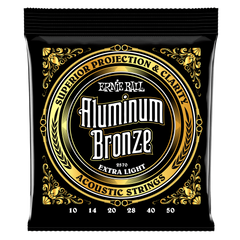 Ernie Ball Aluminum Bronze Acoustic Guitar Strings ( Multiple Gauges )