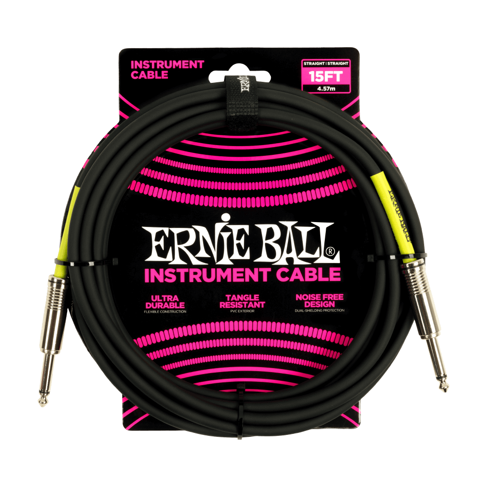 Ernie Ball Classic Instrument Cable  ( 10FT/15FT/20/FT)
