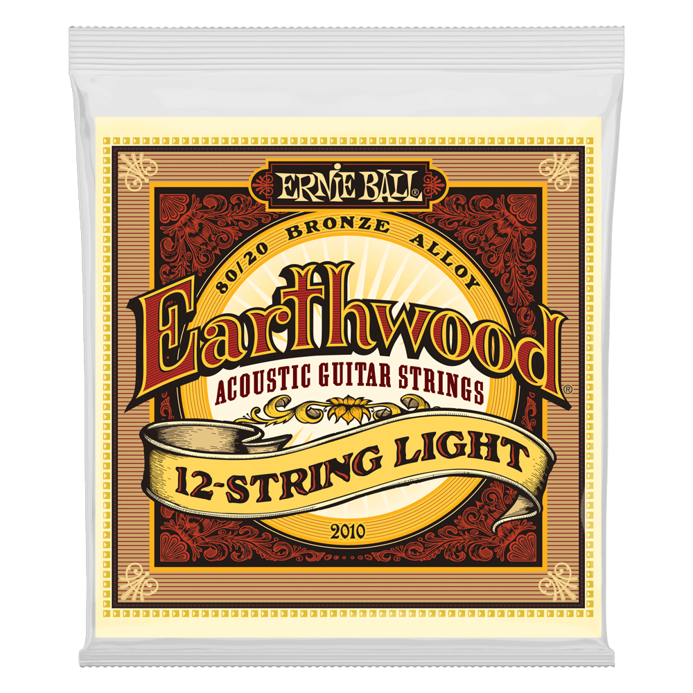 Ernie Ball Earthwood 80/20 Bronze 12-String Acoustic Guitar Strings
