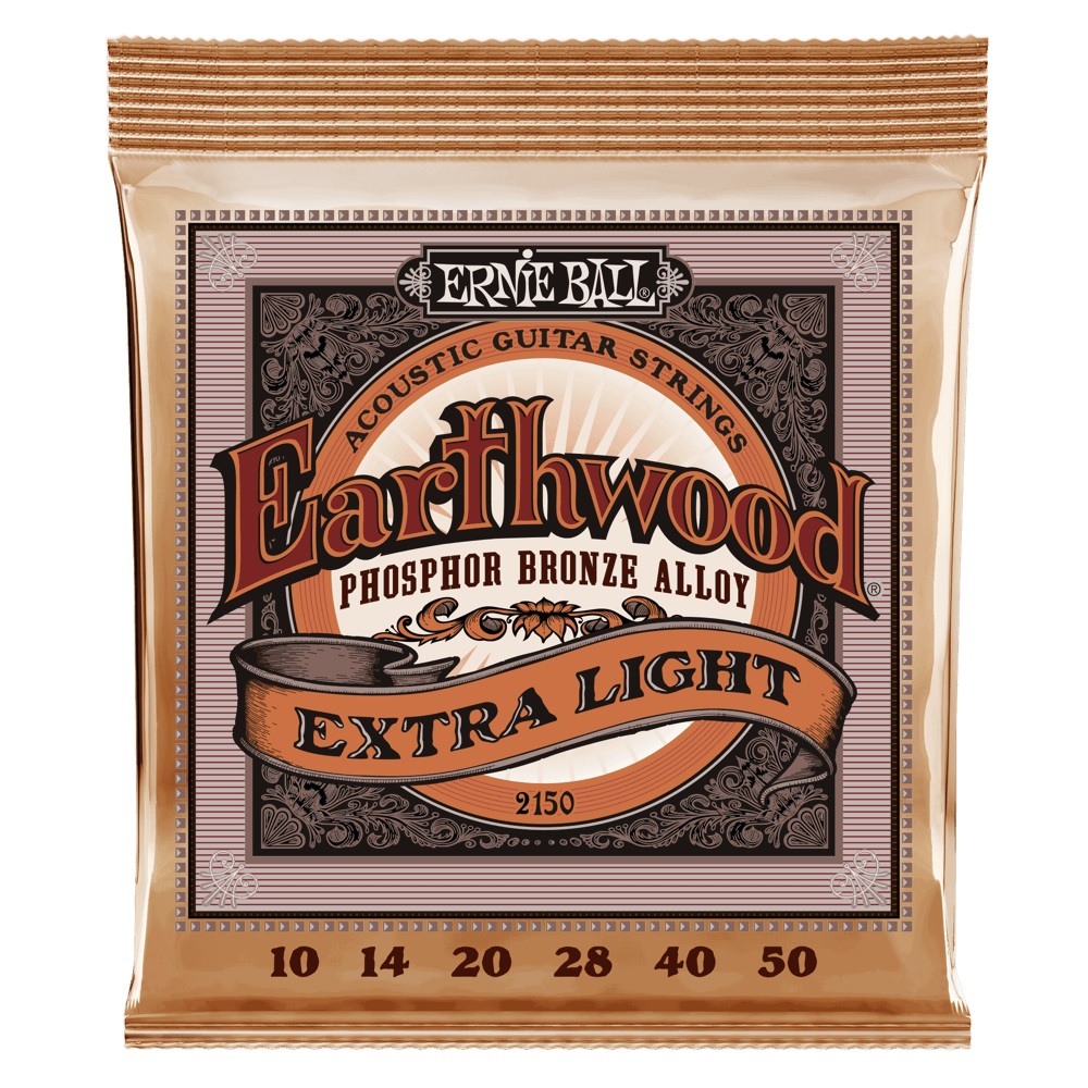 Ernie Ball Earthwood Phosphore Bronze Acoustic Guitar Strings ( Multiple Gauges )