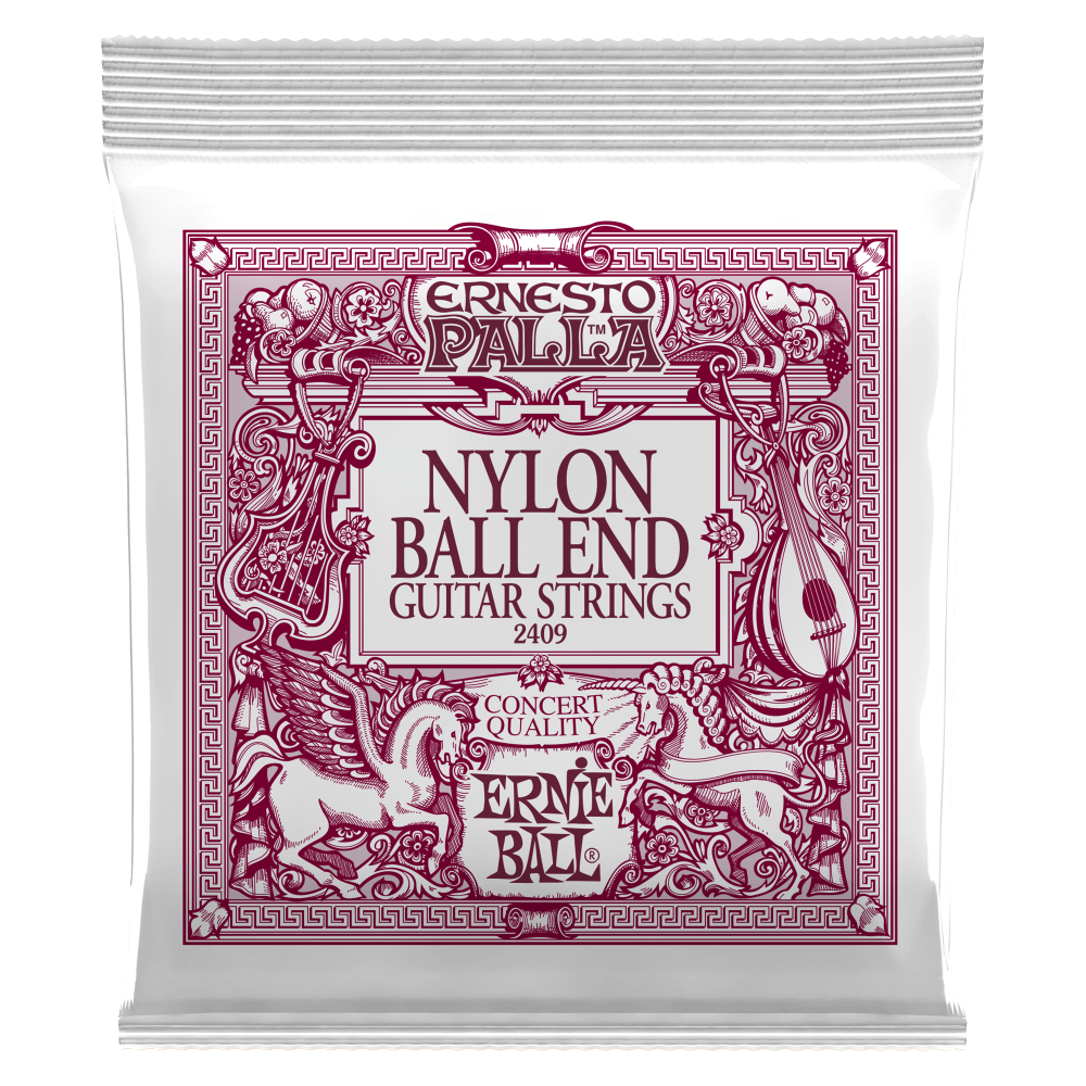 Ernie Ball Ernesto Palla Nylon Ball End Classical Guitar Strings - Black & Gold