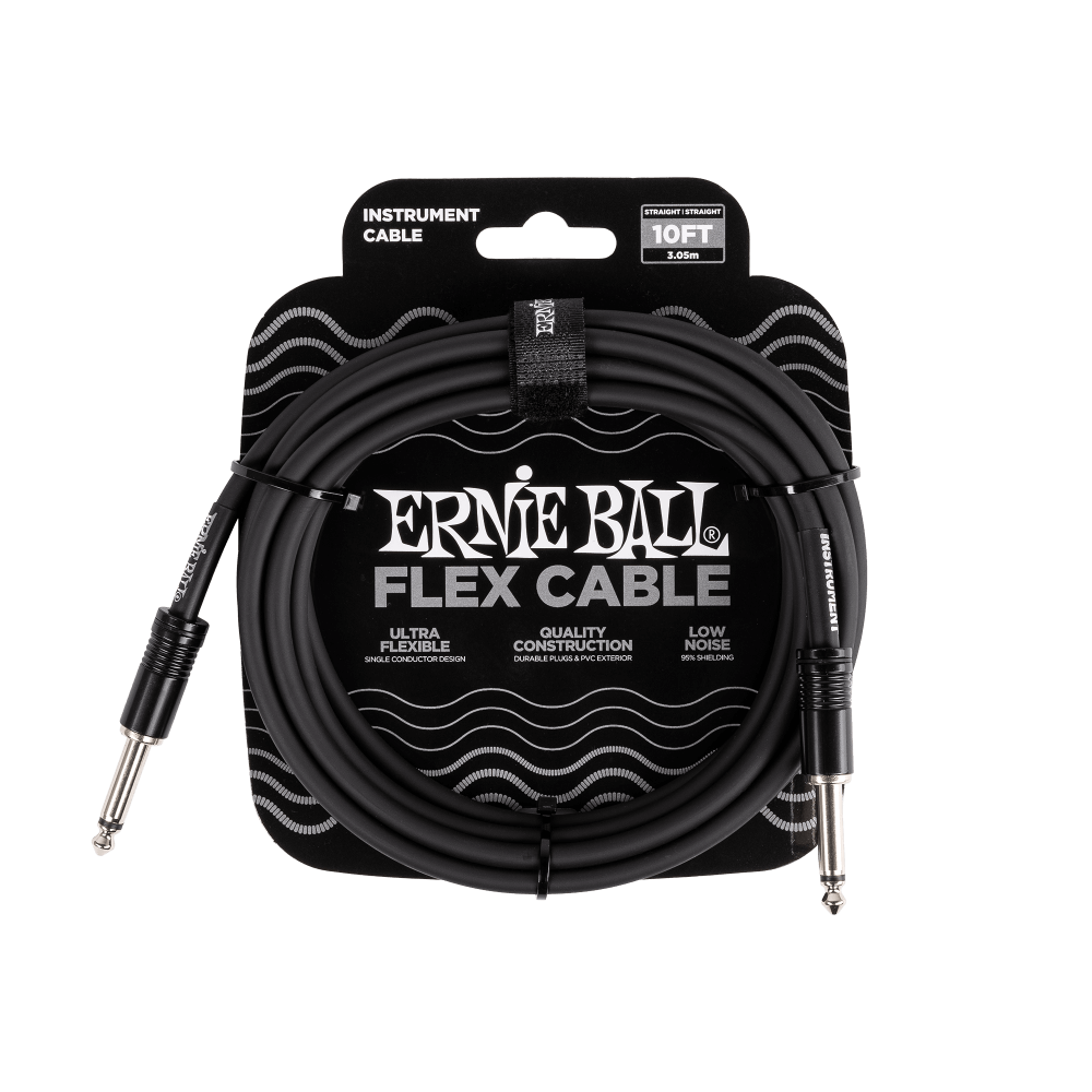 Ernie Ball Flex Instrument Cable Straight/Straight ( 10ft/20ft )