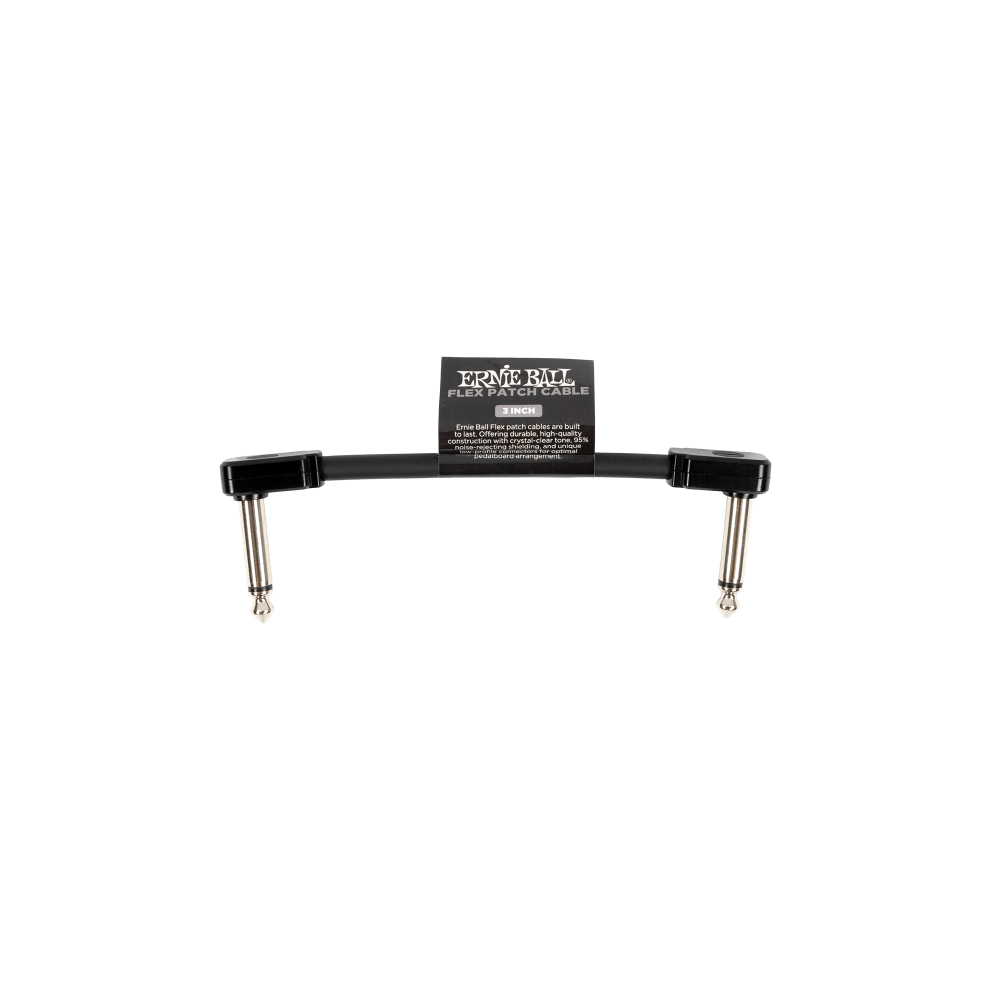 Ernie Ball Flex Patch Cable - Single ( 3 Inch / 6 Inch / 12 Inch / 18 Inch / 24 Inch )