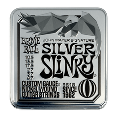 Ernie Ball John Mayer Silver Slinky Signature Electric Guitar Strings 10.5-47  3-pack