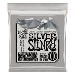 Ernie Ball John Mayer Silver Slinky Signature Electric Guitar Strings 10.5-47 Gauge