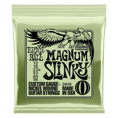 Ernie Ball Magnum Slinky Nickel Wound Electric Guitar Strings 12-56 Gauge