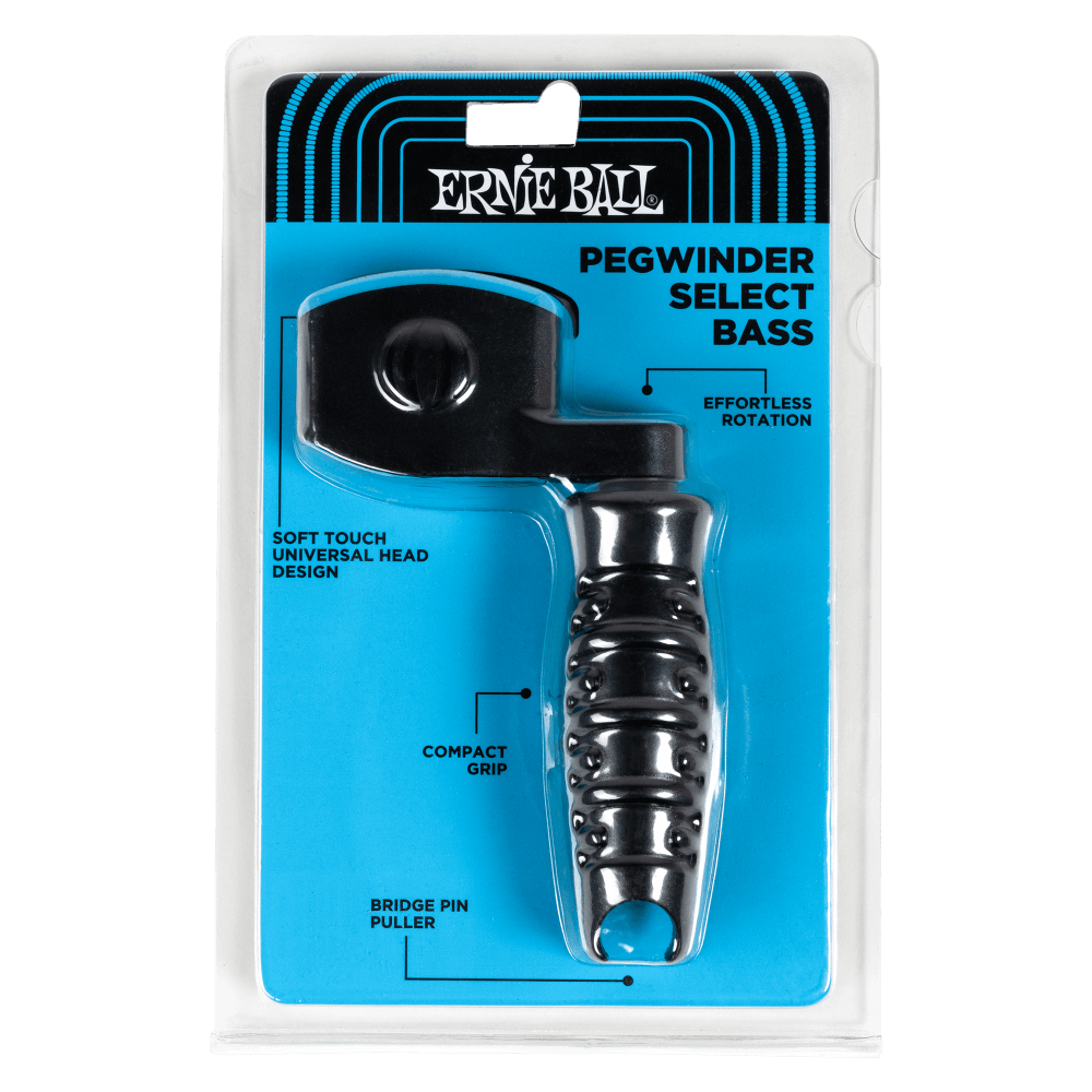 Ernie Ball Pegwinder Select Bass Universal Bass Guitar String Winder