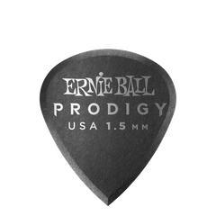 Ernie Ball Prodigy Guitar Picks - Mini 1.5mm Black - 6 Pack