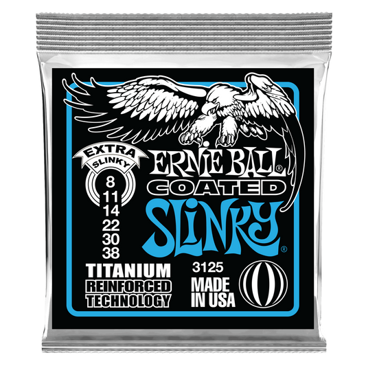 Ernie Ball Slinky Coated Titanium RPS Electric Guitar Strings ( Multiple Gauges )