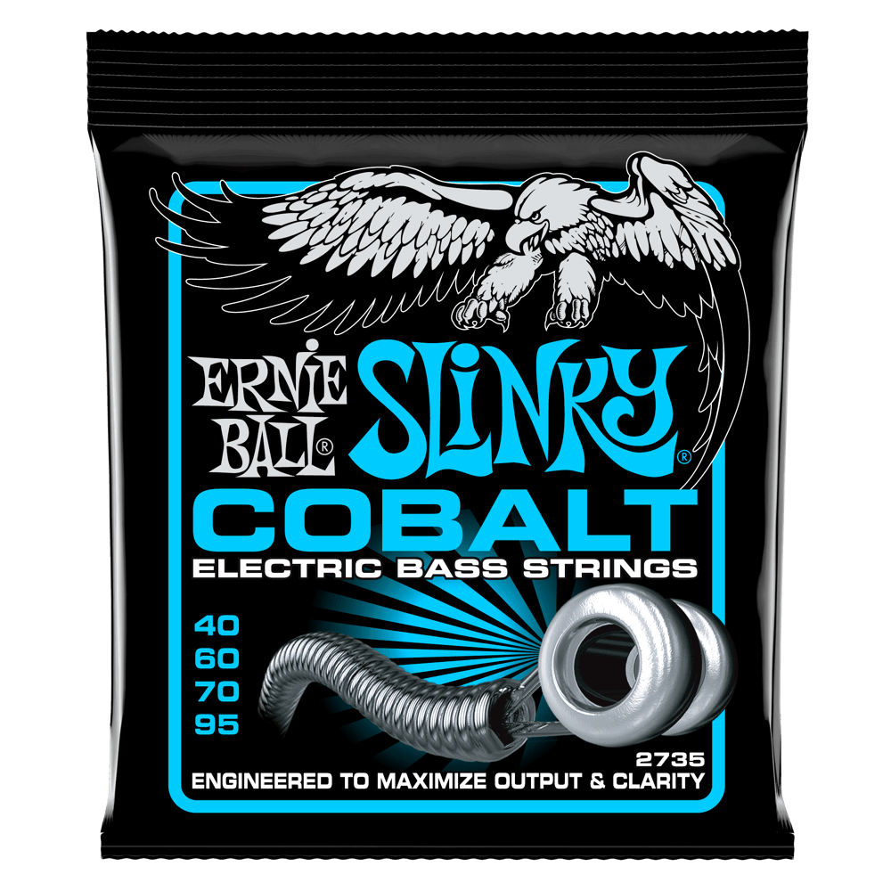 Ernie Ball Slinky Cobalt Electric Bass Strings ( Multiple Gauges )
