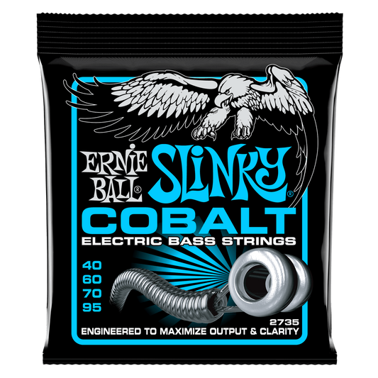 Ernie Ball Slinky Cobalt Electric Bass Strings ( Multiple Gauges )