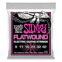 Ernie Ball Slinky Cobalt Flatwound Electric Guitar Strings ( Multiple Gauge )