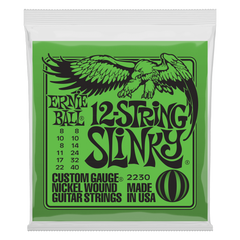 Ernie Ball Slinky Nickel Wound 12-String Electric Guitar Strings 8-40 Gauge