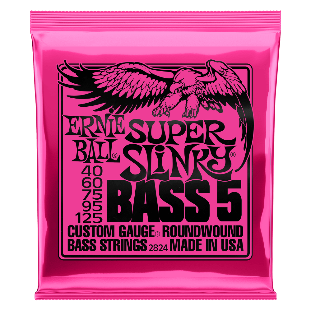 Ernie Ball Slinky Nickel Wound 5-String Electric Bass Strings ( Multiple Gauges )