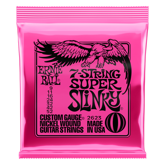 Ernie Ball Slinky Nickel Wound 7-String Electric Guitar Strings