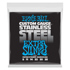 Ernie Ball Slinky Stainless Steel Wound Electric Guitar Strings ( Multiple Gauges )