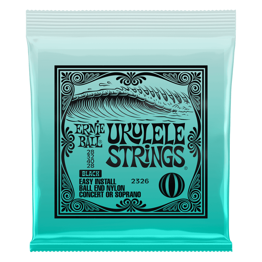 Ernie Ball Ukulele Strings Concert/Soprano Nylon Ball End