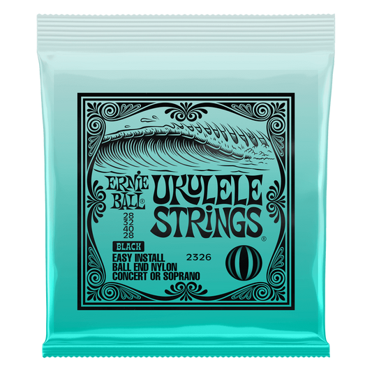 Ernie Ball Ukulele Strings Concert/Soprano Nylon Ball End