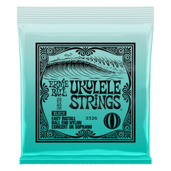 Ernie Ball Ukulele Strings Concert/Soprano Nylon Ball End