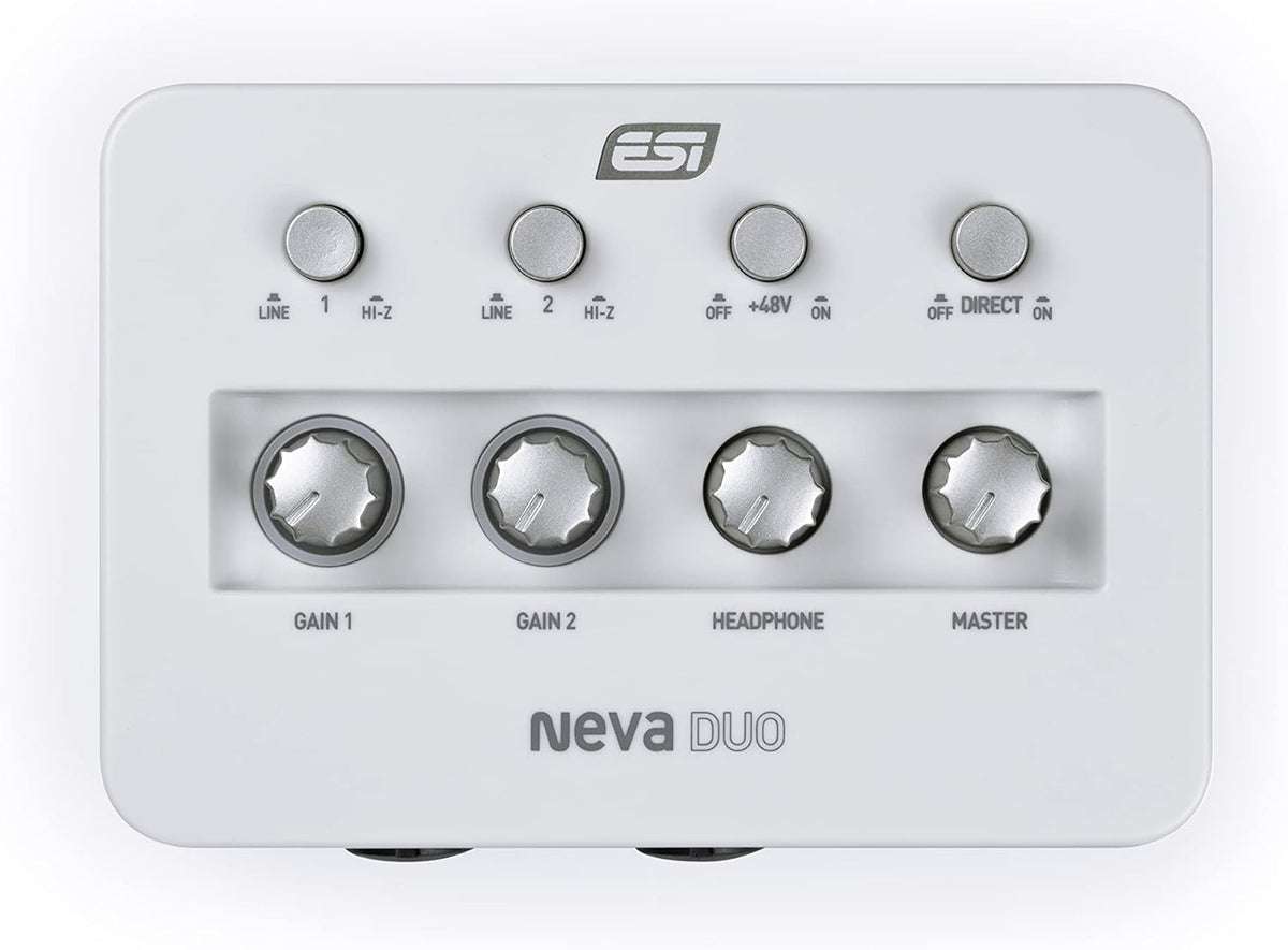ESI Neva Duo Professional 24-bit/192kHz 2x2 USB Audio Interface