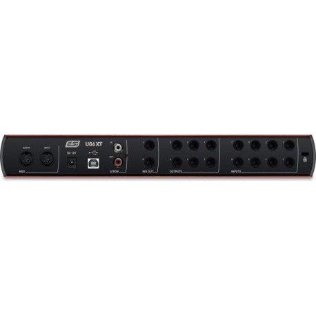 ESI U86XT [8IN / 6OUT Professional 24bit USB Audio Interface] U86XT