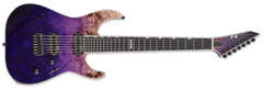 ESP E-II M-II 7 NT 7-String Electric Guitar - Purple Natural Fade