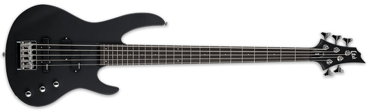 ESP LTD B-15 5-String Electric Bass Guitar - Satin Black