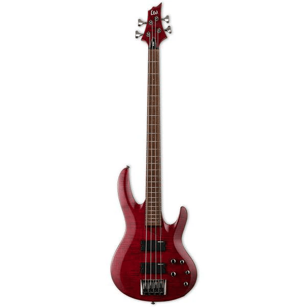 ESP LTD B-240FM 4-Strings Electric Bass Guitar - See Thru Red