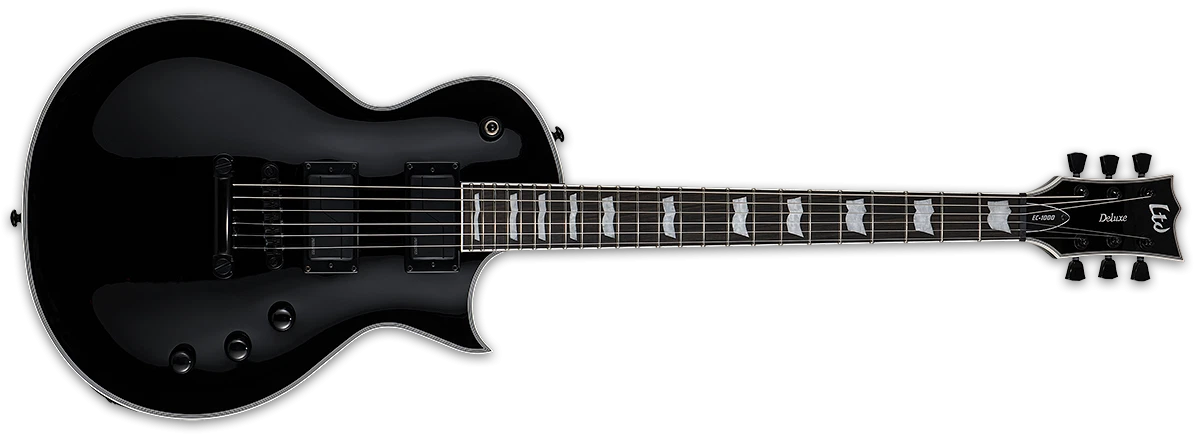 ESP LTD EC-1000S 6-Strings Electric Guitar with bag - Black – Beats The ...