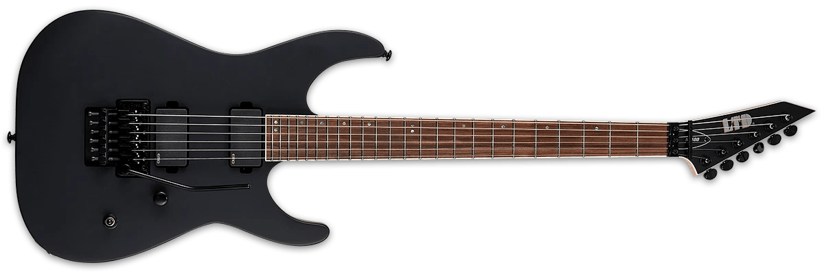 ESP LTD M-400 6-String Electric Guitar - Black Satin