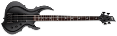 ESP LTD TA-204 FRX 4-String Electric Bass Guitar - Black Satin