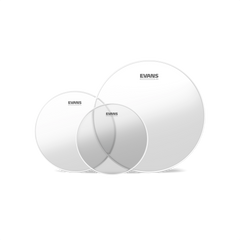 Evans ETP-G1CLR-F G1 Clear Tom Drumhead Clear Fusion Tom Pack (10", 12", 14")