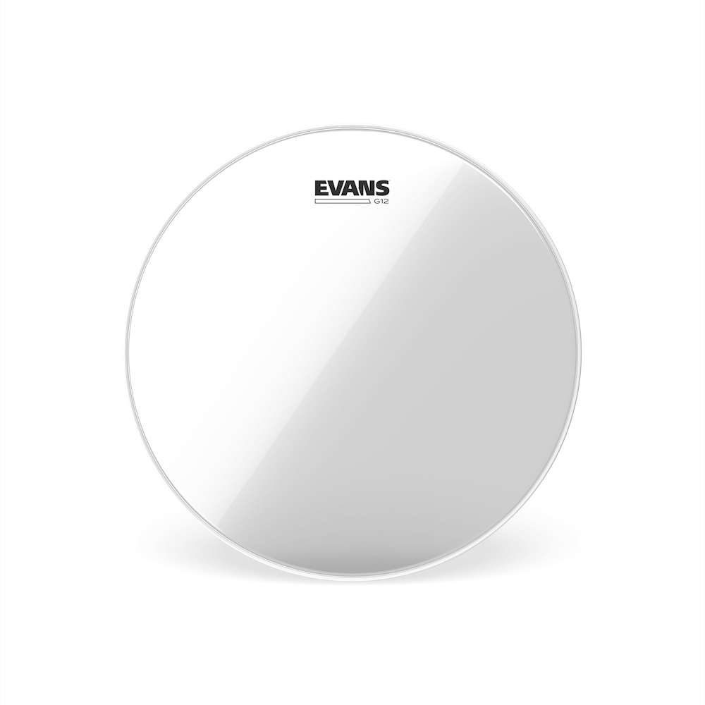 Evans G12 Clear Tom Drumhead Clear Tom Batter