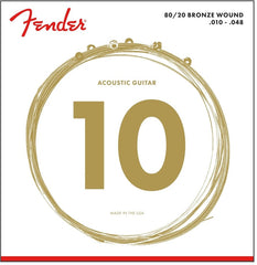 Fender Acoustic Guitar String 80/20 Bronze