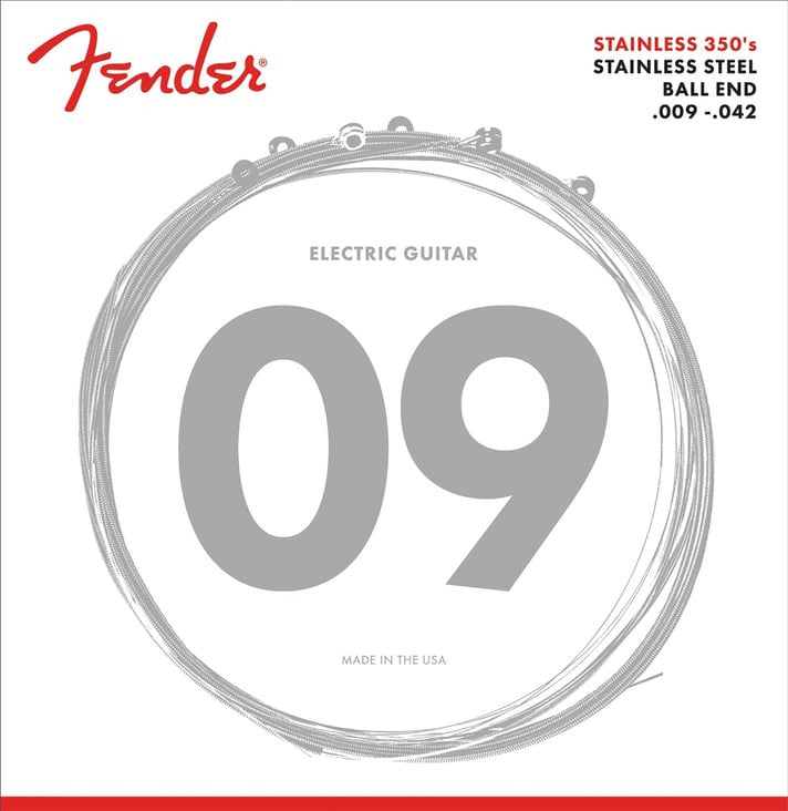 Fender Electric Guitar String Stainless Steel 350'S
