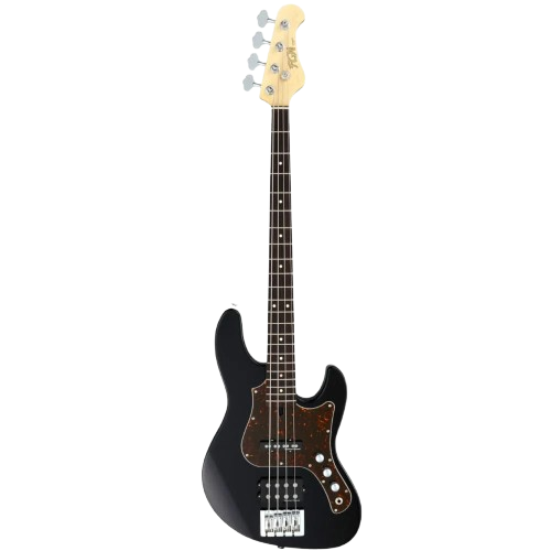 FGN,  JMJ2ALR-BK Electric Bass Guitar, Mighty Jazz Series, J Standard -Black