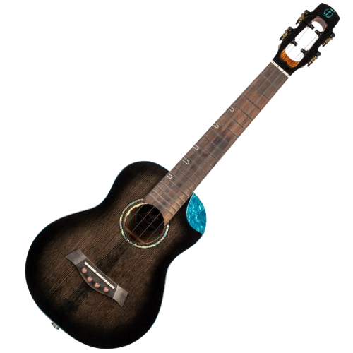 Flight, Nighthawk EQ-A Ukulele, Electric, Tenor with Bag
