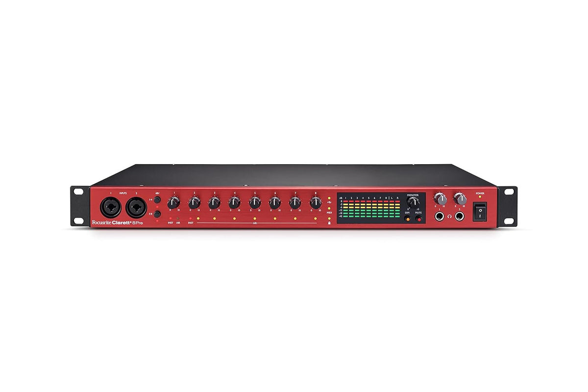 Focusrite Clarett+ 8Pre USB Audio Interface