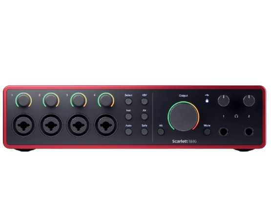 Focusrite Scarlett 18i16 ( Gen 4 ) - Audio Interface