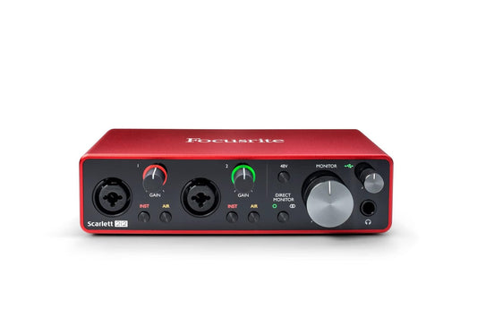 Focusrite Scarlett 2i2 USB Audio Interface ( 3rd Gen )
