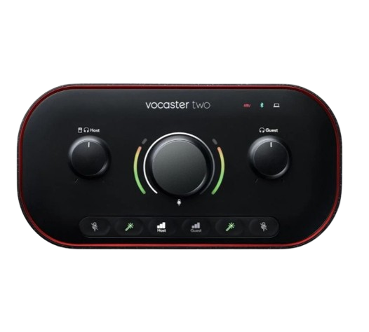 Focusrite Vocaster Two - Podcasting USB-C Audio Interface