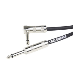 Gator CableWorks Backline Series Straight to Angle instrument Cable ( 10FT/20FT )