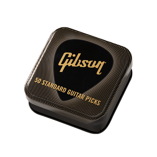 Gibson APRGG50-74 Standard Guitar Picks Tin - 50 Pcs.