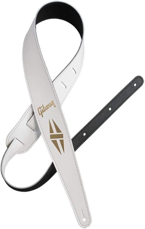 Gibson ASSD-WHT The Split Diamond Strap White